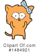 Orange Cat Clipart #1484921 by lineartestpilot