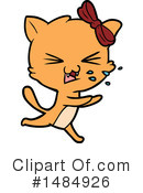 Orange Cat Clipart #1484926 by lineartestpilot