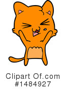 Orange Cat Clipart #1484927 by lineartestpilot