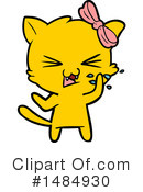 Orange Cat Clipart #1484930 by lineartestpilot