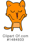 Orange Cat Clipart #1484933 by lineartestpilot