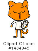 Orange Cat Clipart #1484945 by lineartestpilot