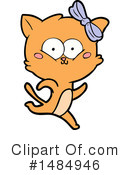 Orange Cat Clipart #1484946 by lineartestpilot