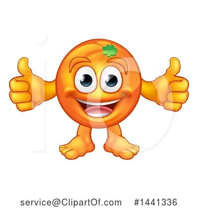 Orange Clipart #1441336 by AtStockIllustration