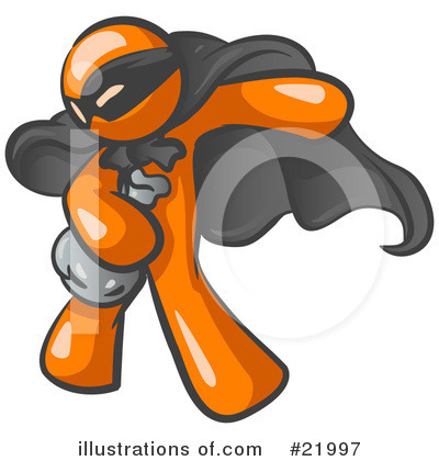 Royalty-Free (RF) Orange Collection Clipart Illustration by Leo Blanchette - Stock Sample #21997