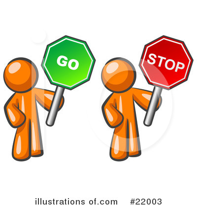 Stop Sign Clipart #22003 by Leo Blanchette