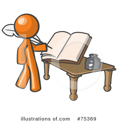 Books Clipart #75369 by Leo Blanchette