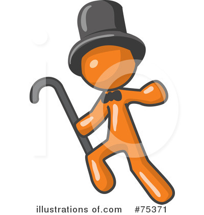 Royalty-Free (RF) Orange Collection Clipart Illustration by Leo Blanchette - Stock Sample #75371