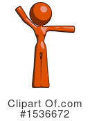 Orange Design Mascot Clipart #1536672 by Leo Blanchette