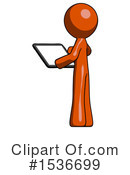 Orange Design Mascot Clipart #1536699 by Leo Blanchette