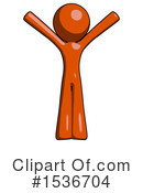 Orange Design Mascot Clipart #1536704 by Leo Blanchette