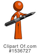 Orange Design Mascot Clipart #1536727 by Leo Blanchette