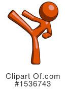 Orange Design Mascot Clipart #1536743 by Leo Blanchette