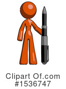 Orange Design Mascot Clipart #1536747 by Leo Blanchette