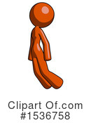 Orange Design Mascot Clipart #1536758 by Leo Blanchette