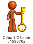 Orange Design Mascot Clipart #1536762 by Leo Blanchette
