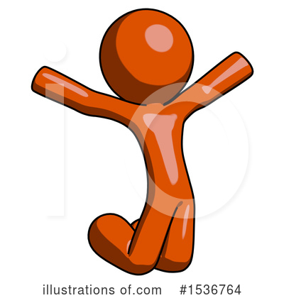 Royalty-Free (RF) Orange Design Mascot Clipart Illustration by Leo Blanchette - Stock Sample #1536764