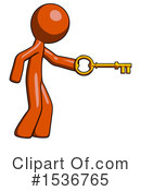 Orange Design Mascot Clipart #1536765 by Leo Blanchette
