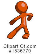 Orange Design Mascot Clipart #1536770 by Leo Blanchette