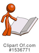Orange Design Mascot Clipart #1536771 by Leo Blanchette