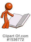Orange Design Mascot Clipart #1536772 by Leo Blanchette