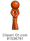 Orange Design Mascot Clipart #1536791 by Leo Blanchette