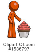 Orange Design Mascot Clipart #1536797 by Leo Blanchette