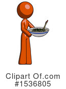 Orange Design Mascot Clipart #1536805 by Leo Blanchette