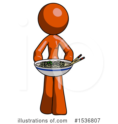 Royalty-Free (RF) Orange Design Mascot Clipart Illustration by Leo Blanchette - Stock Sample #1536807