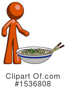 Orange Design Mascot Clipart #1536808 by Leo Blanchette