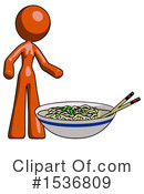 Orange Design Mascot Clipart #1536809 by Leo Blanchette