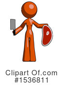Orange Design Mascot Clipart #1536811 by Leo Blanchette