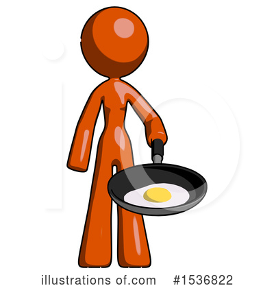 Royalty-Free (RF) Orange Design Mascot Clipart Illustration by Leo Blanchette - Stock Sample #1536822