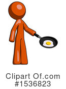 Orange Design Mascot Clipart #1536823 by Leo Blanchette