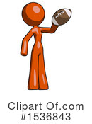 Orange Design Mascot Clipart #1536843 by Leo Blanchette