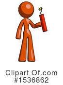 Orange Design Mascot Clipart #1536862 by Leo Blanchette