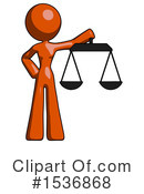 Orange Design Mascot Clipart #1536868 by Leo Blanchette