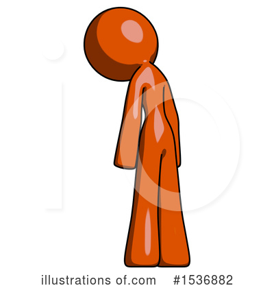 Royalty-Free (RF) Orange Design Mascot Clipart Illustration by Leo Blanchette - Stock Sample #1536882