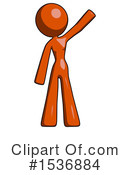 Orange Design Mascot Clipart #1536884 by Leo Blanchette
