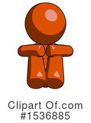 Orange Design Mascot Clipart #1536885 by Leo Blanchette