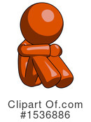 Orange Design Mascot Clipart #1536886 by Leo Blanchette