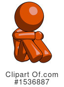 Orange Design Mascot Clipart #1536887 by Leo Blanchette