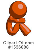 Orange Design Mascot Clipart #1536888 by Leo Blanchette