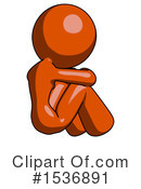 Orange Design Mascot Clipart #1536891 by Leo Blanchette