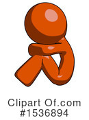 Orange Design Mascot Clipart #1536894 by Leo Blanchette