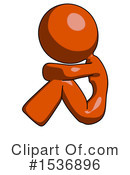 Orange Design Mascot Clipart #1536896 by Leo Blanchette
