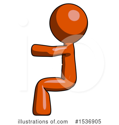 Royalty-Free (RF) Orange Design Mascot Clipart Illustration by Leo Blanchette - Stock Sample #1536905