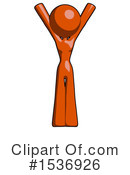 Orange Design Mascot Clipart #1536926 by Leo Blanchette