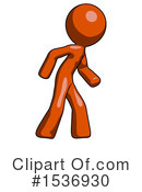 Orange Design Mascot Clipart #1536930 by Leo Blanchette