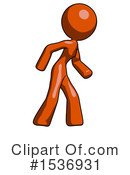 Orange Design Mascot Clipart #1536931 by Leo Blanchette